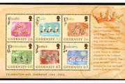 2004 Guernsey 800th Anniversary of Allegiance to England Commemorative Stamps Miniature Sheet Mint Never Hinged (MNH)