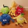Soft toys fruits and vegetables Image 2