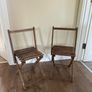 Vintage French Folding Chairs Image 2