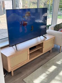 Oak tv unit