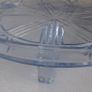 CAKE STAND - Vintage - Blue Glass Image 6