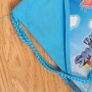 New - A Super Cute Smurfs Drawstring Bag - 2 Pockets, Shoulder Straps & Handles Image 4