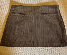 Zara Corduroy Mini Skirt - Size XL - New with Tags