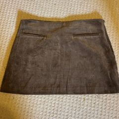 Zara Corduroy Mini Skirt - Size XL - New with Tags
