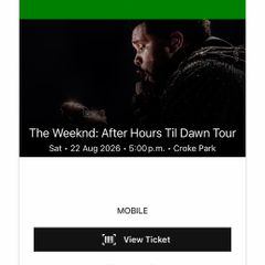 The Weekend: After hours til dawn