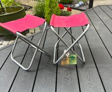 Camping/Garden Stools Set of two