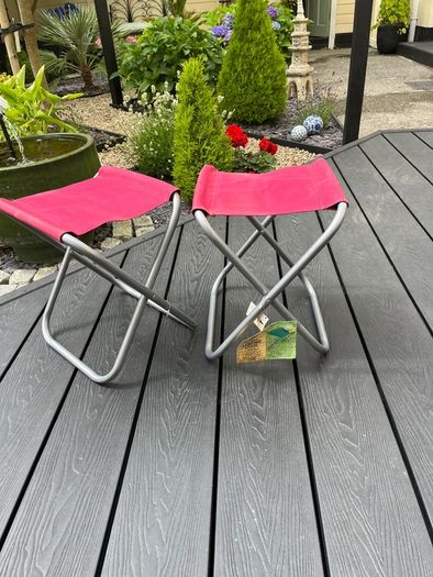 Camping/Garden Stools Set of two