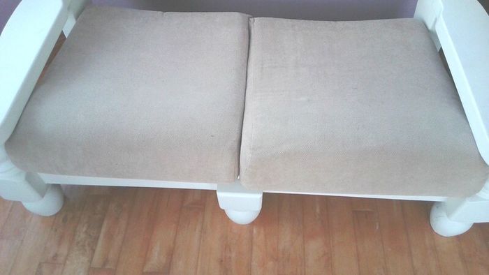 Timber two-seater