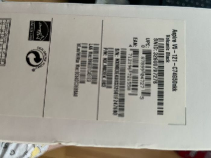 Acer Aspire V5 Notebook