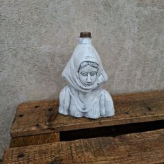 Very unusual whte lady bottle postage possible