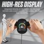Phoenix Fitness Smart Body Composition Scale Bluetooth Digital BMI & Body Fat Analyzer with 29 Metrics USB-C Image 6