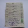 10 Vintage Cheques from Bank of Ireland with Consecutive numbers (1957) Image 4