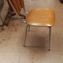 French kitchen chairs set of 4 circa 1960 in ok condition priced to sell