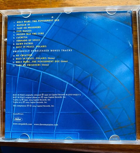 Megadeth - Rust in Peace