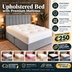 bed and mattress