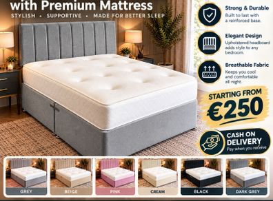 bed and mattress
