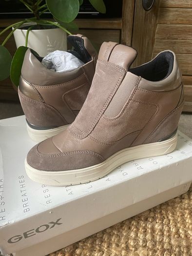 Geox Wedge Trainer Boots