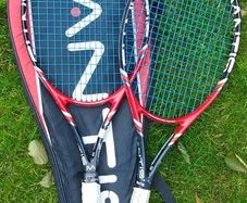 2 x identical Mantis 300 PS Tennis Rackets