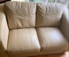 beige sofa