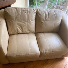 beige sofa