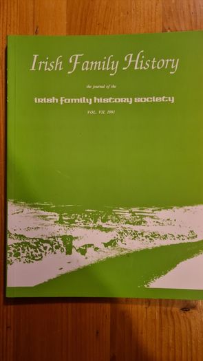 Irish Family History Journals Of The Irish Family History Society. See Photos For Years. All In Very Good Condition.