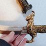 Gothic Skull Plastic Toy Sword With Cover (New). Image 4