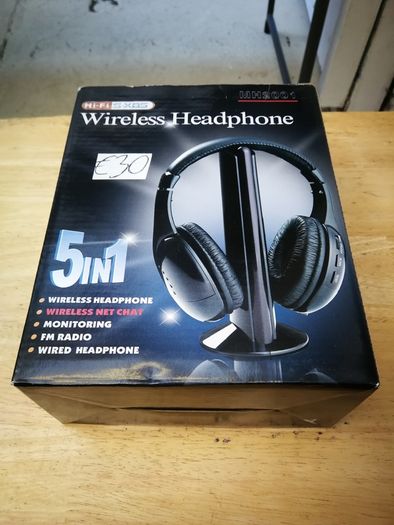 5 in 1 Wireless Earphone Headphone