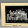 Vintage 1953 CIE Christmas Card Kingsbridge Station Dublin Irish Railway Heuston Image 2