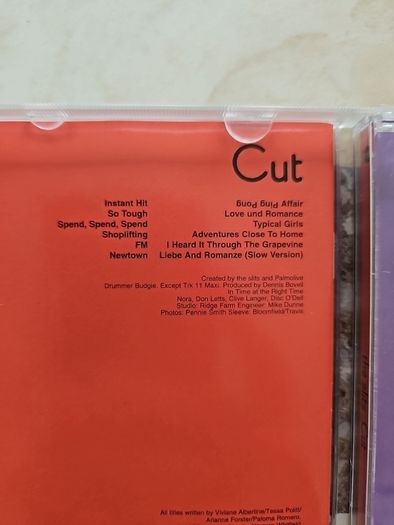 The Slits CD - Cut