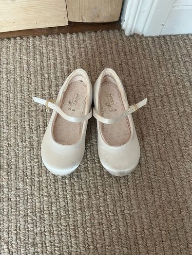 Next ivory girls shoes