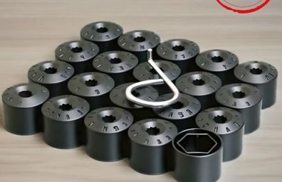 VW wheel bolts covers Golf, Passat- FREE POST