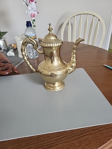 Brass epns teapot