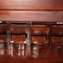 Antique Writing Desk Mahogany Image 2