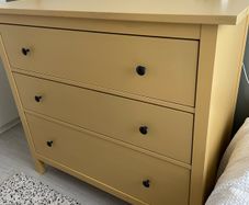 IKEA Hemnes - 3 drawer chest mustard