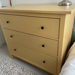IKEA Hemnes - 3 drawer chest mustard