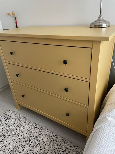 IKEA Hemnes - 3 drawer chest mustard