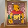 Vintage Hand Made Paint on Copper "Winnie the Pooh" Image 6