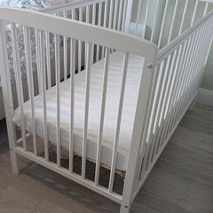Baby Elegance Starlight cot with mattress 120x60