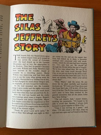 Cowboy annual:'Wagon Train' annual 1960
