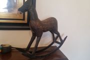 vintage folk art horse