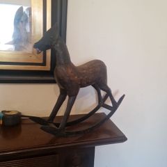 vintage folk art horse