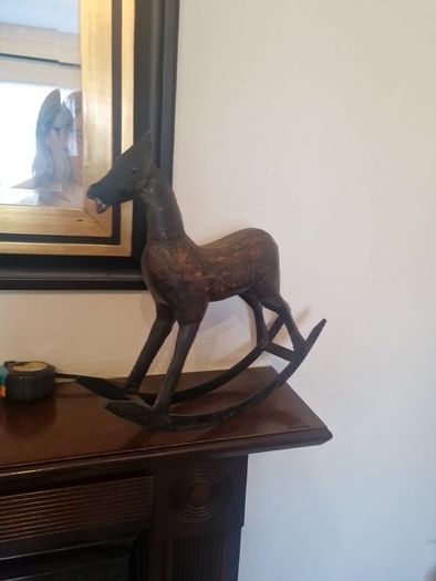 vintage folk art horse