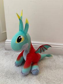 How To Train Your Dragon Feathers Plush Soft  approx. 12" Dragons The Nine Realms Used Please see photos