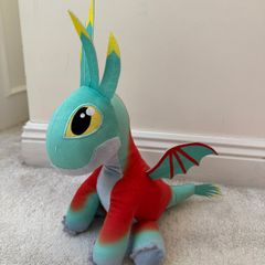 How To Train Your Dragon Feathers Plush Soft  approx. 12" Dragons The Nine Realms Used Please see photos