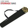 Drain Rods Set, Drainage Rods for Outside Drain Flexible, 12 Pcs / 9.2M Drain Unblocker with Heavy Duty Rubber Plunger & Double Worm Screw, Drainage Rods for Drain Cleaning with Carry Bag Image 4