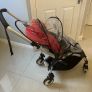 Bugaboo Bee Pram / Buggy / Pushchair / Stroller with loads of Accessories - Red Image 9