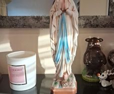 devotional statue of Our Lady of Lourdes