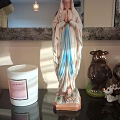 devotional statue of Our Lady of Lourdes