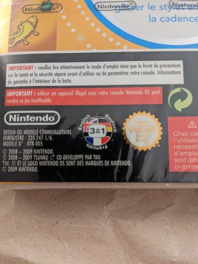 Rhythm Paradise (Rhythm Heaven) NDS sealed