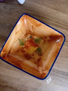 Hand Painted Bowl. Algarve